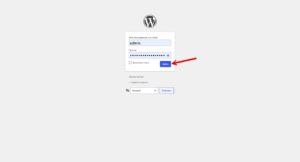 Войдите в панель администратора WordPress